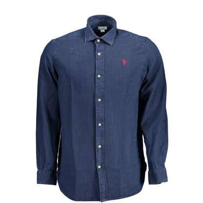 Blue Cotton Shirt