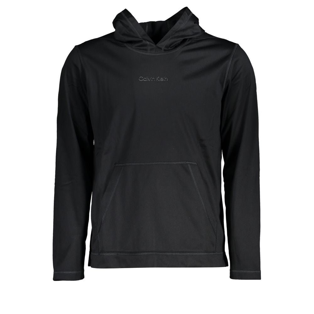 Black Polyester Sweatshirt