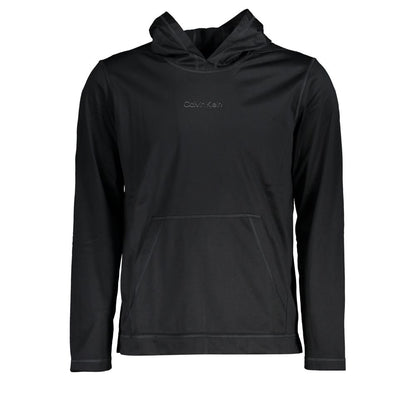 Black Polyester Sweatshirt