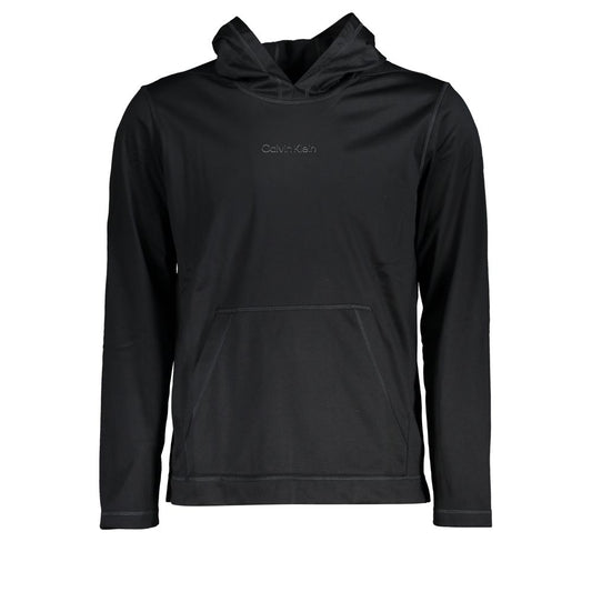 Black Polyester Sweatshirt