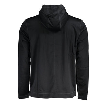 Black Polyester Sweatshirt