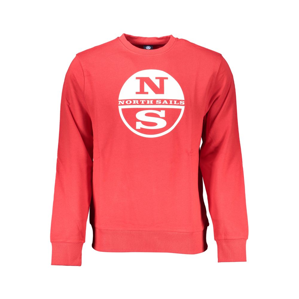 Red Cotton Sweatshirt