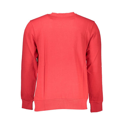 Red Cotton Sweatshirt
