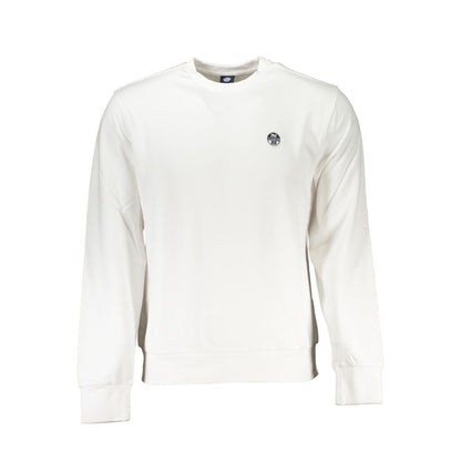 White Cotton Sweatshirt