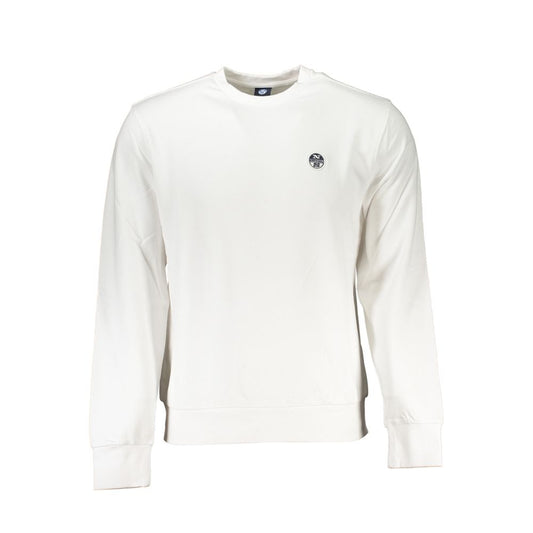 White Cotton Sweatshirt