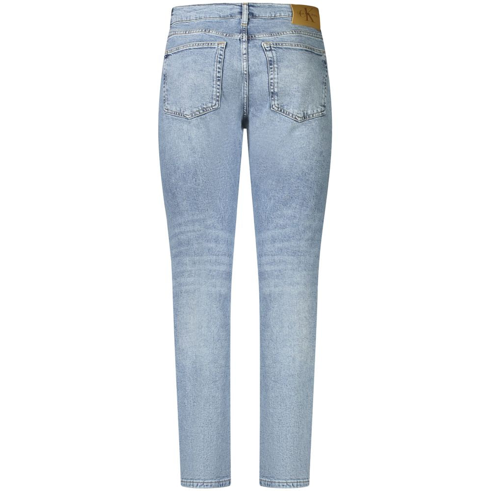 Blue Cotton Jeans Denim