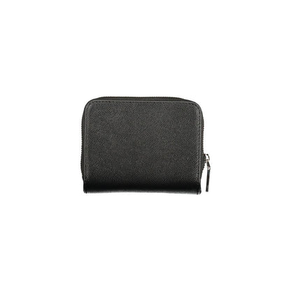 Black Polyethylene Women Wallet