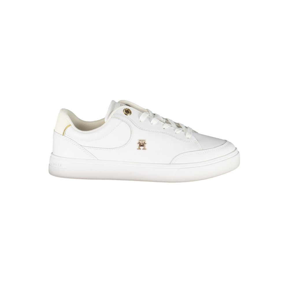 Ivory Polyurethane Women Sneaker