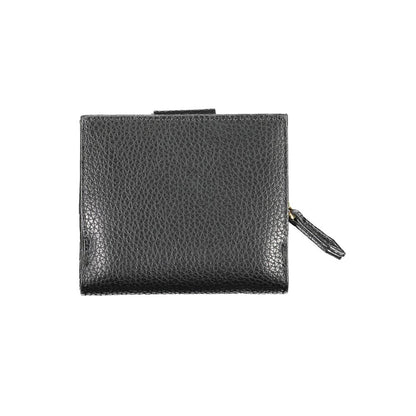 Black Polyethylene Women Wallet