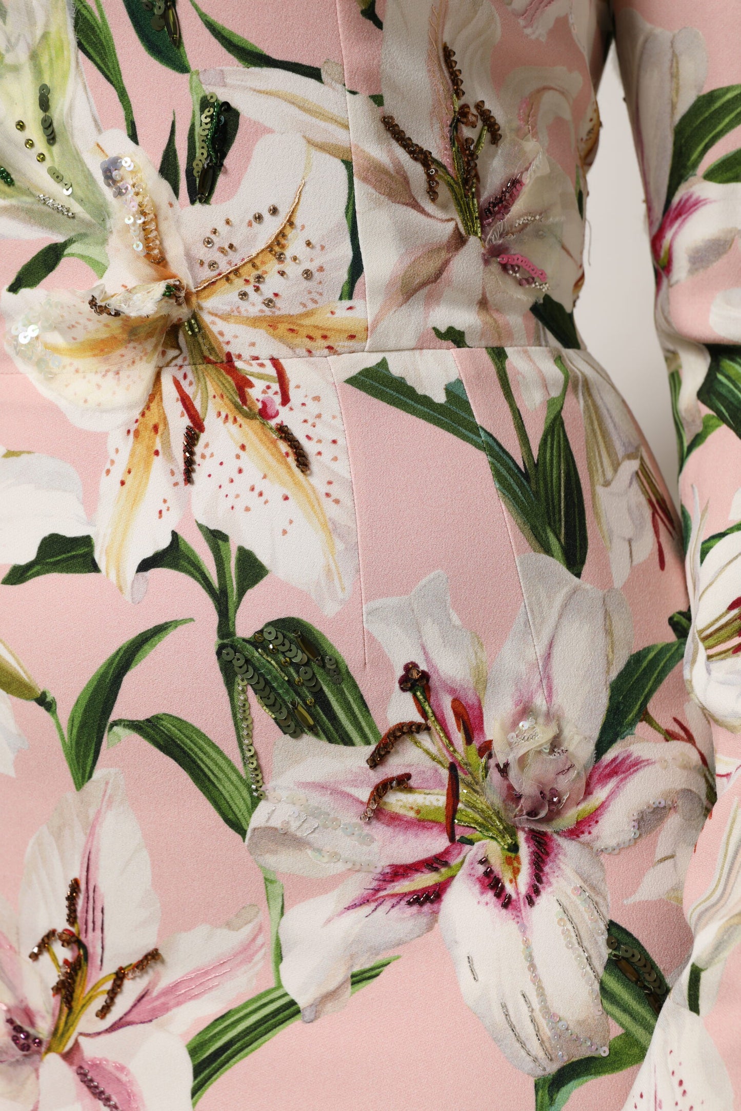 Pink Lily Viscose Sheath Stretch Midi Dress