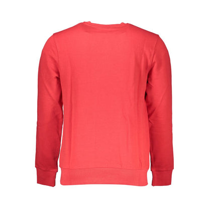 Red Cotton Sweatshirt