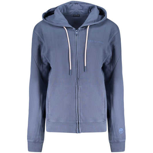 Blue Cotton Sweatshirt