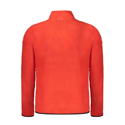 Red Polyester Sweatshirt