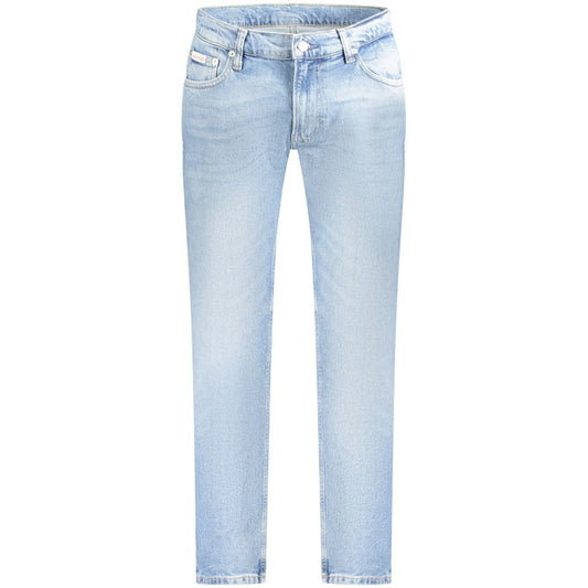 Blue Cotton Jeans Denim