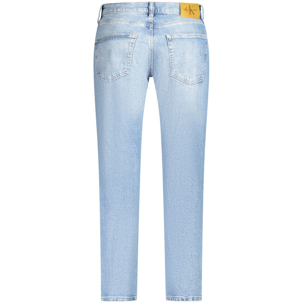 Blue Cotton Jeans Denim