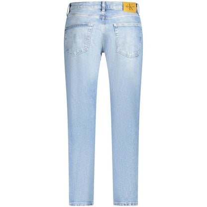 Blue Cotton Jeans Denim