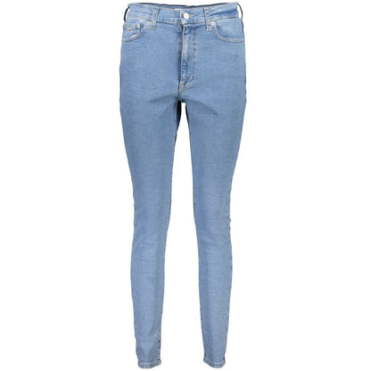 Blue Cotton Jeans Denim