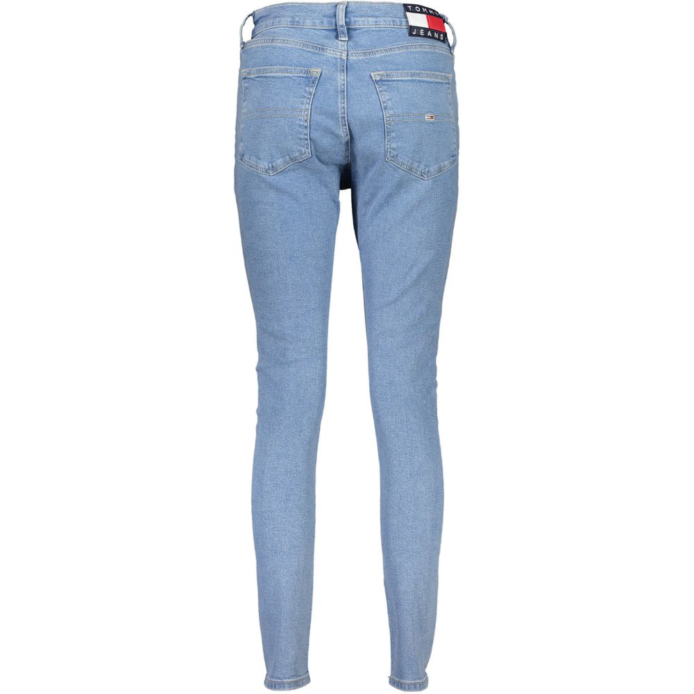 Blue Cotton Jeans Denim