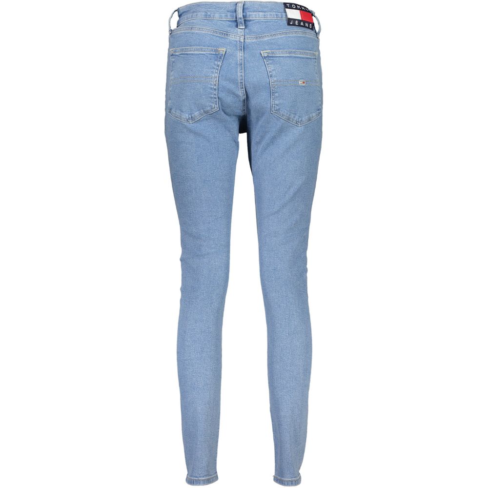 Blue Cotton Jeans Denim
