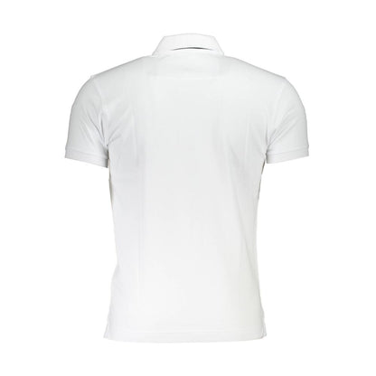 White Cotton Polo Shirt
