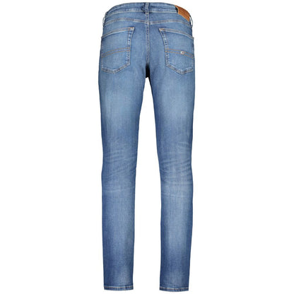 Blue Cotton Men Jeans