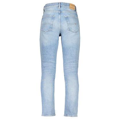 Blue Cotton Men Jeans