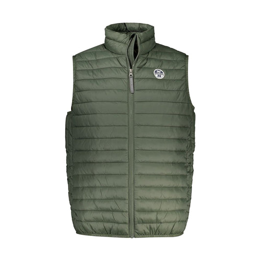 Green Polyamide Men Jacket