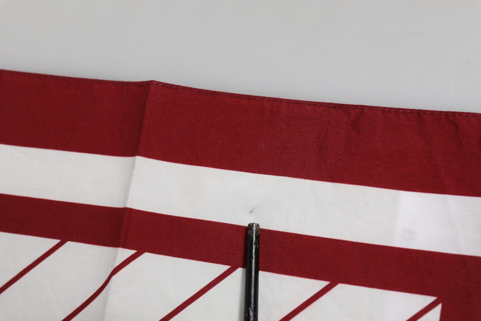 White Red DG Logo Square Men Foulard Scarf