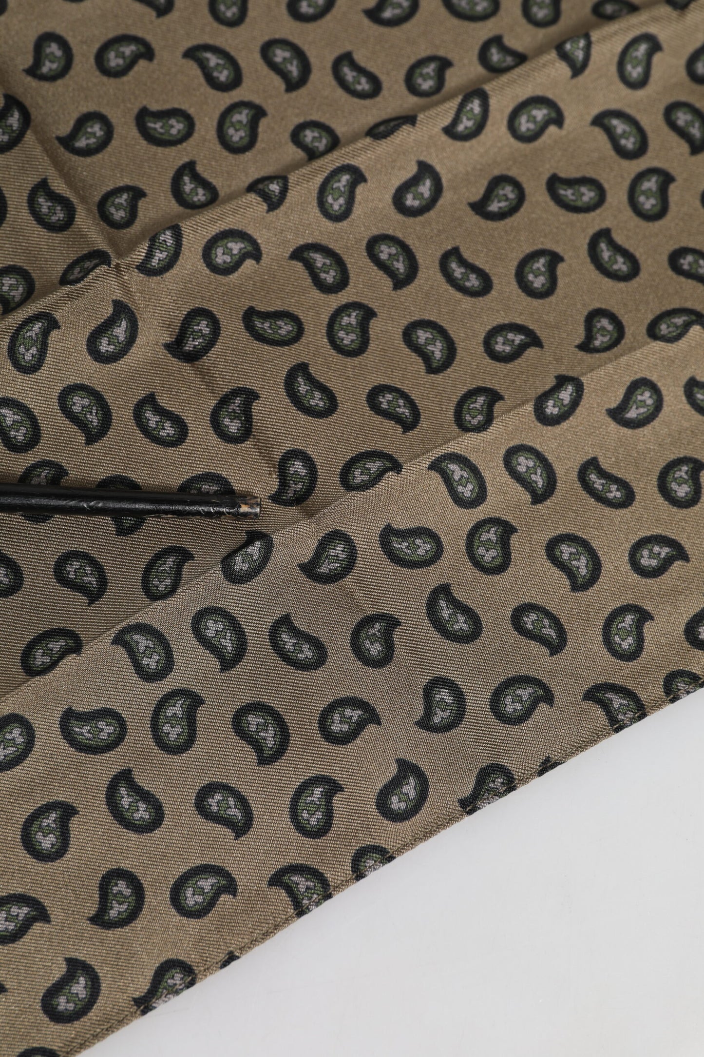 Brown Printed Neck Warmer Men Foulard Scarf