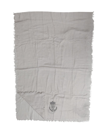 Gray DG Crown Neck Warmer Wrap Shawl Scarf