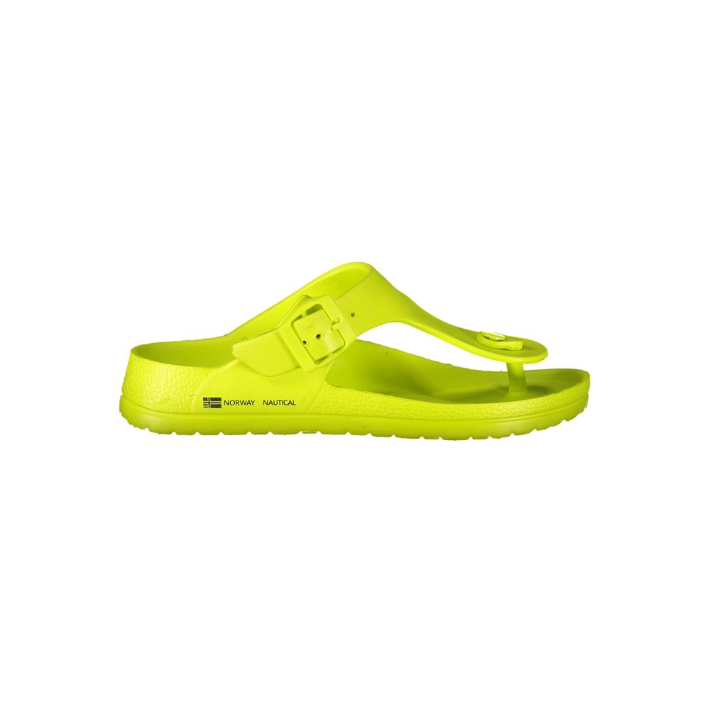 Yellow Plastic Women Sandal