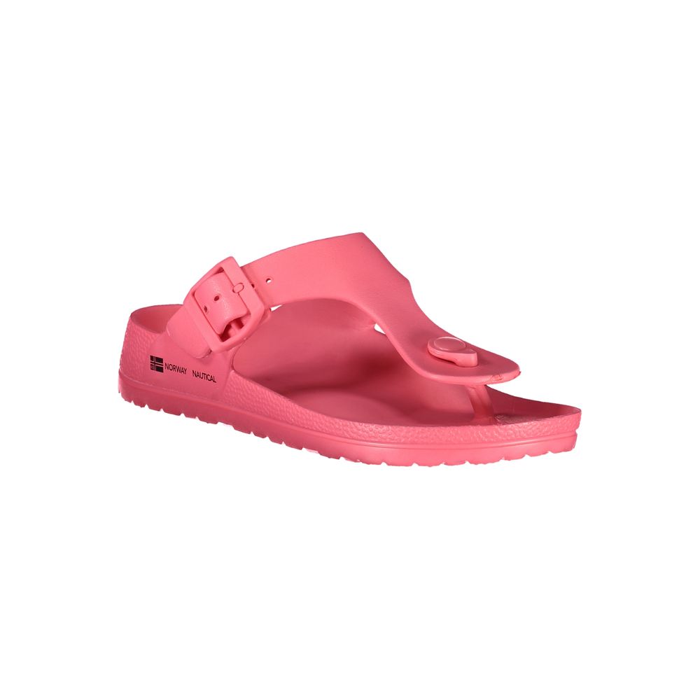 Pink Plastic Women Sandal