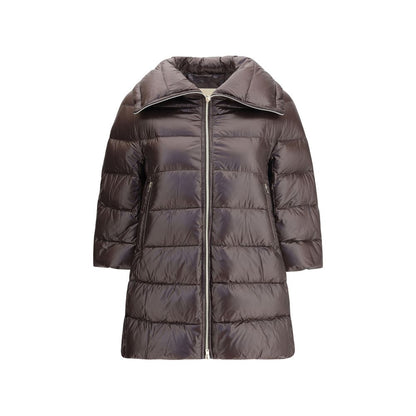 Brown Polyester Coat