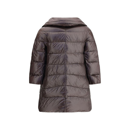 Brown Polyester Coat