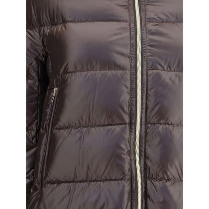 Brown Polyester Coat