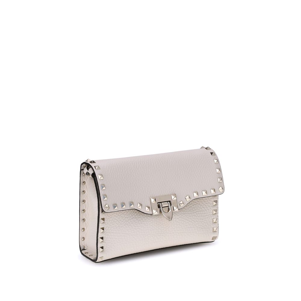Cream Calf Leather Bos Taurus Shoulder Bag