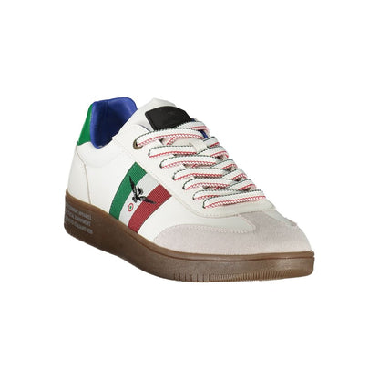 White Leather Men Sneaker