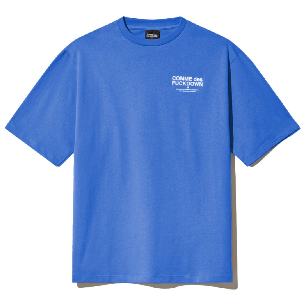 Blue Cotton T-Shirt