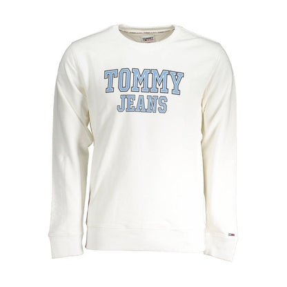 White Cotton Sweatshirt