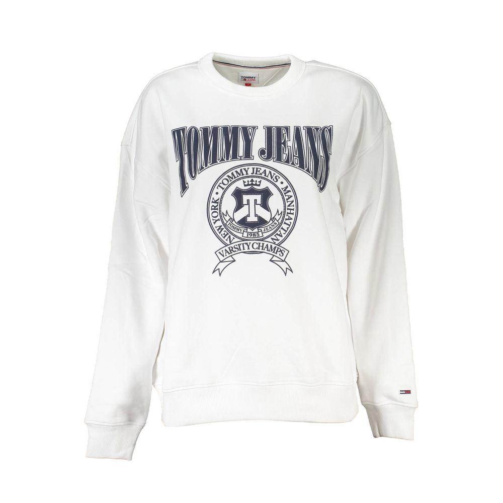 White Cotton Sweatshirt