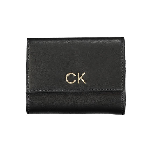 Black Polyester Wallet