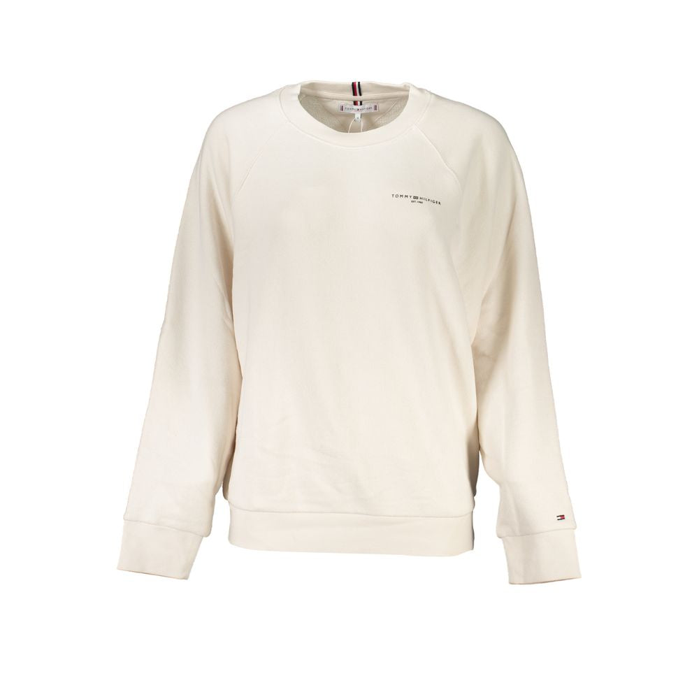 Beige Cotton Women Sweater