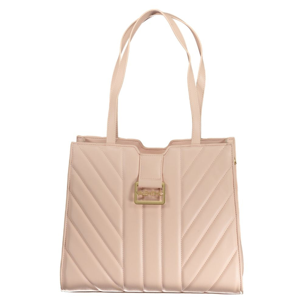 Rosa Polyurethane Women Handbag