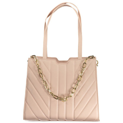 Rosa Polyurethane Women Handbag