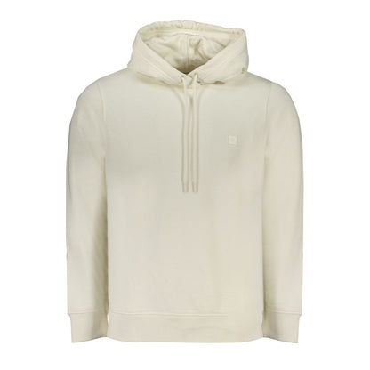 White Cotton Men's Sweatshirt
