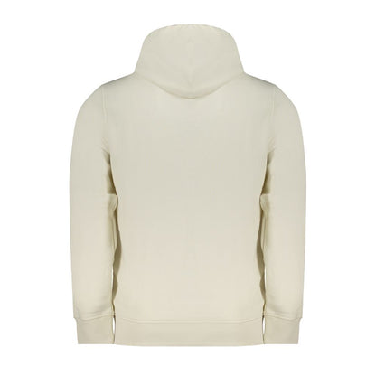 White Cotton Men's Sweatshirt
