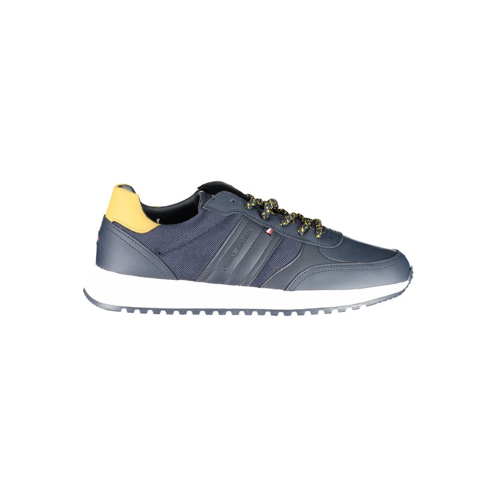 Blue Synthetic Sneaker