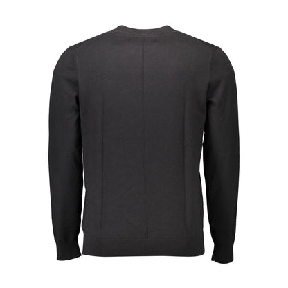 Black Cotton Sweater