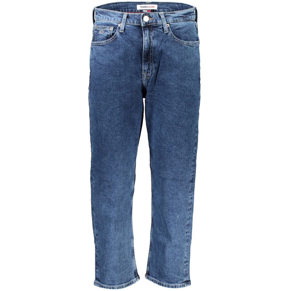 Blue Cotton Women Jeans