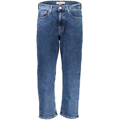 Blue Cotton Women Jeans